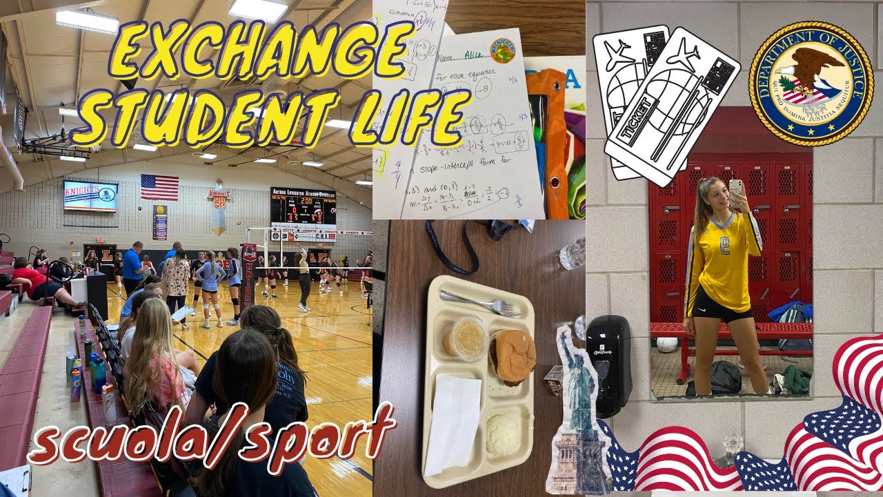 La vita di tutti i giorni qui negli USA exchange student edition: scuola, casa, sport e cibo🇺🇸🫶🏻
