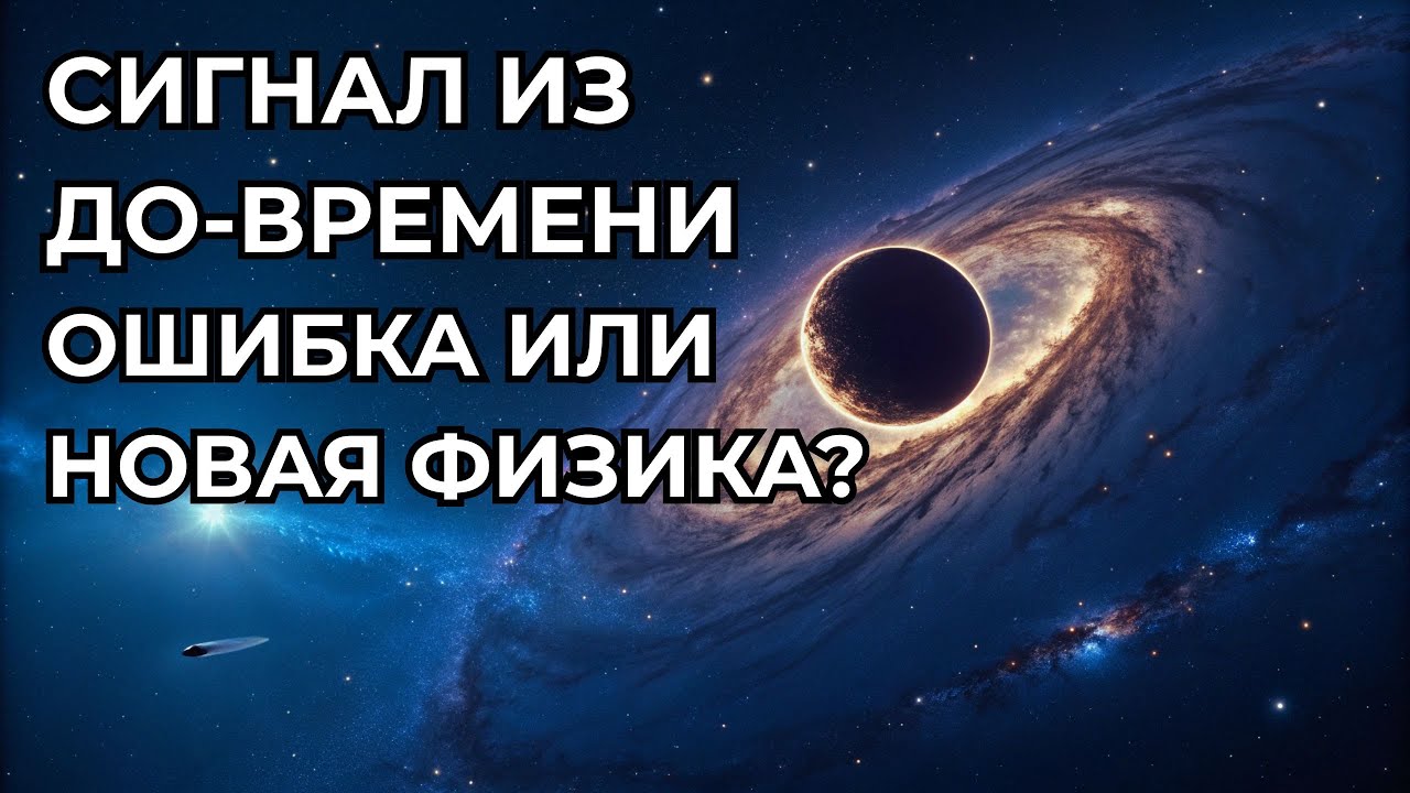 JWST нашёл “сигнал из до-времени”: ошибка, сенсация или новая физика?