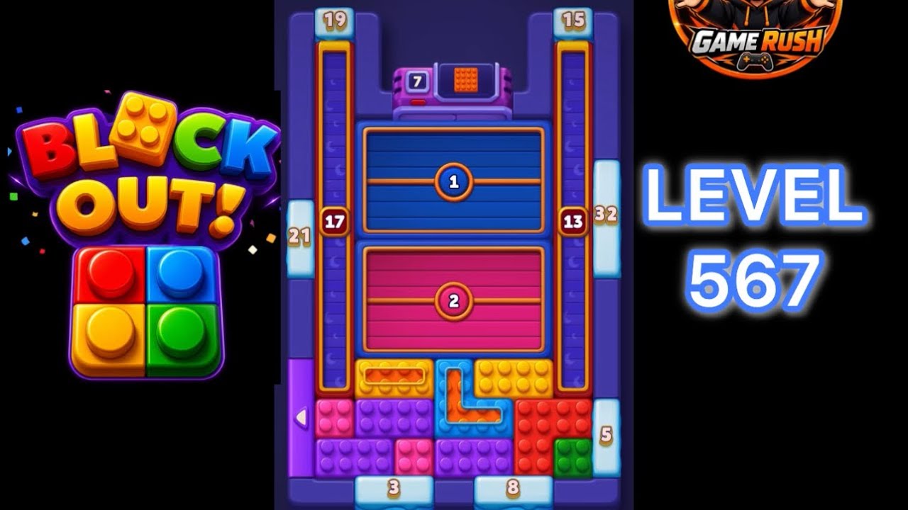 Block Out Level 567 Walkthrough