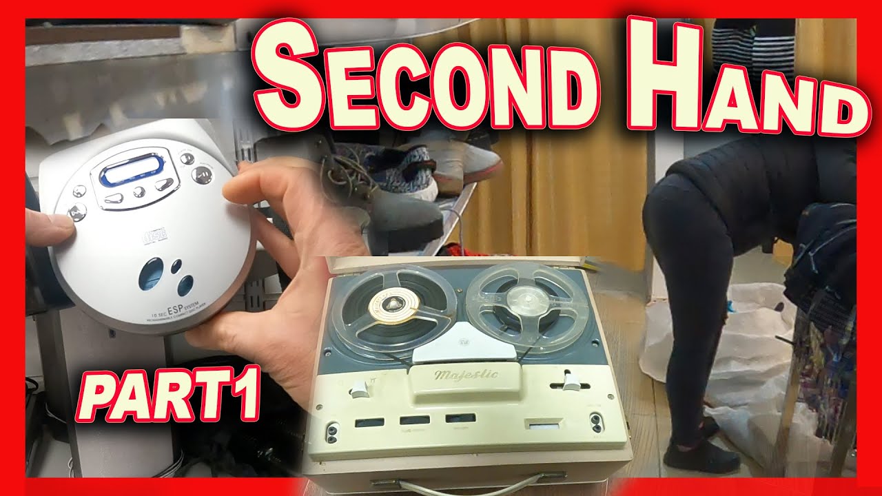 #THRIFTING #charity Bargain Hunting #secondhand I found #vintage electronics|| Many Bargains? Part 1