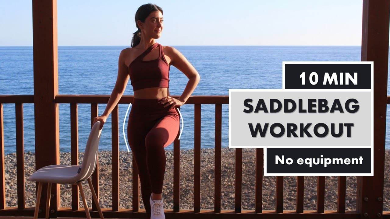 Standing Saddlebag Workout | Knee Friendly & Low Impact | Outer Thigh Workout