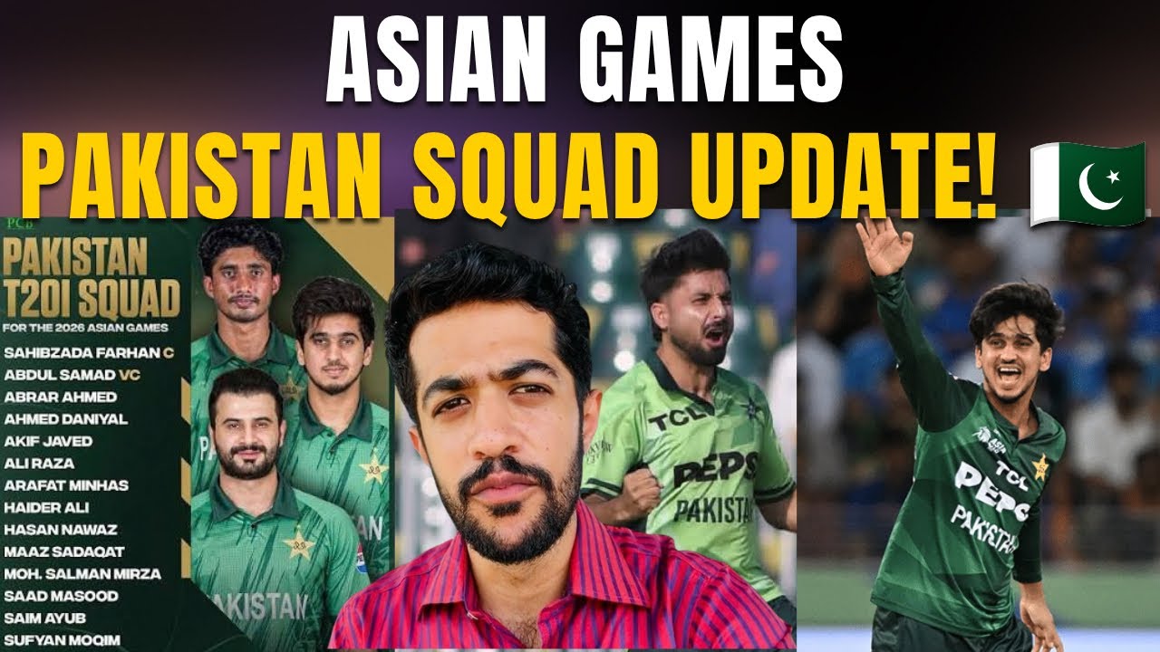 Pakistan&rsquo;s Asian Games Squad to Report in Karachi Today! 🇵🇰 Preparations to Begin From Tomorrow