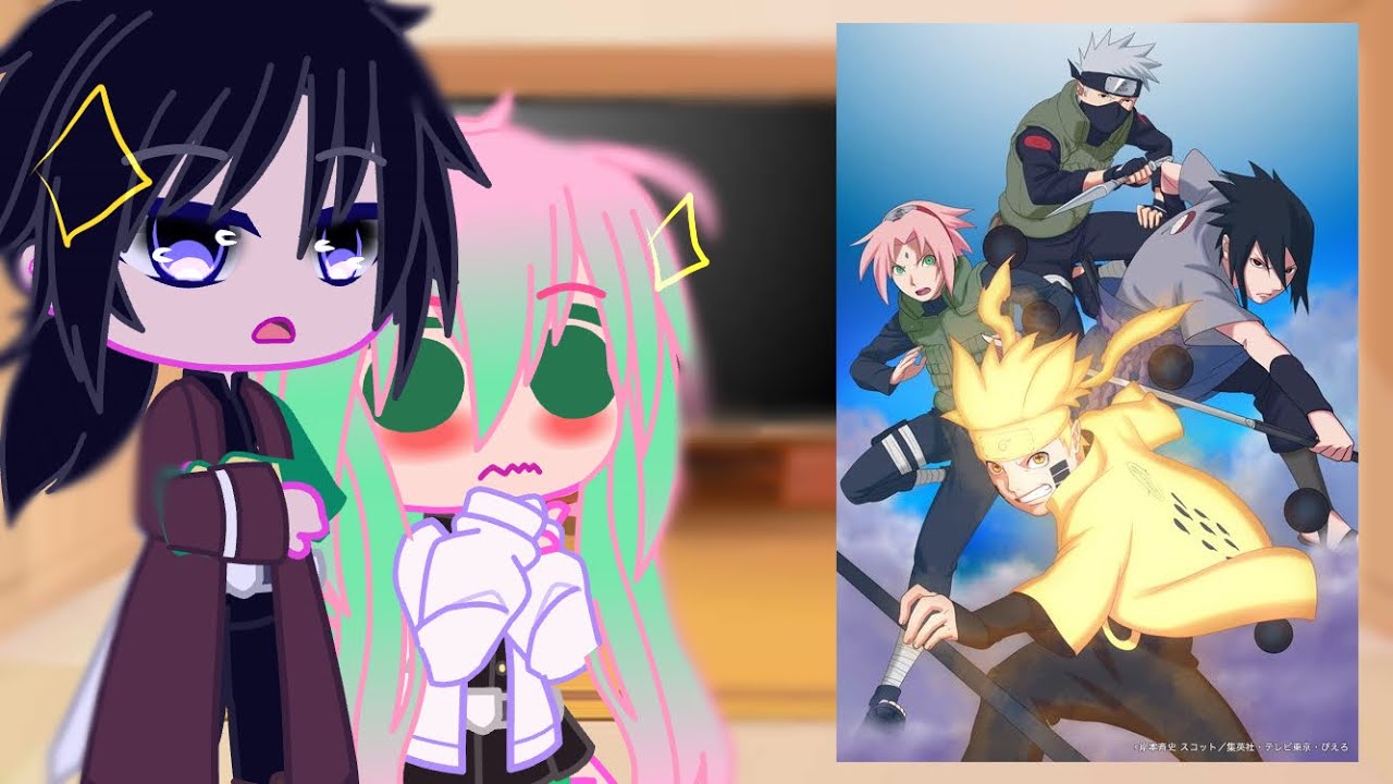 •Hashiras reaccionan a•(el equipo 7) (no ships)(gacha club)||
