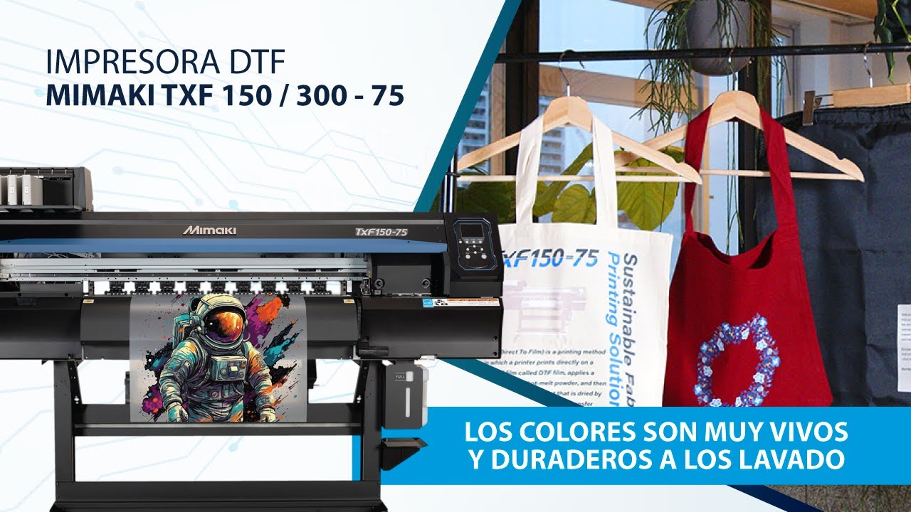 IMPRESORA DTF MIMAKI TXF 150 / 300 - 75 I EM GRAPHICS I
