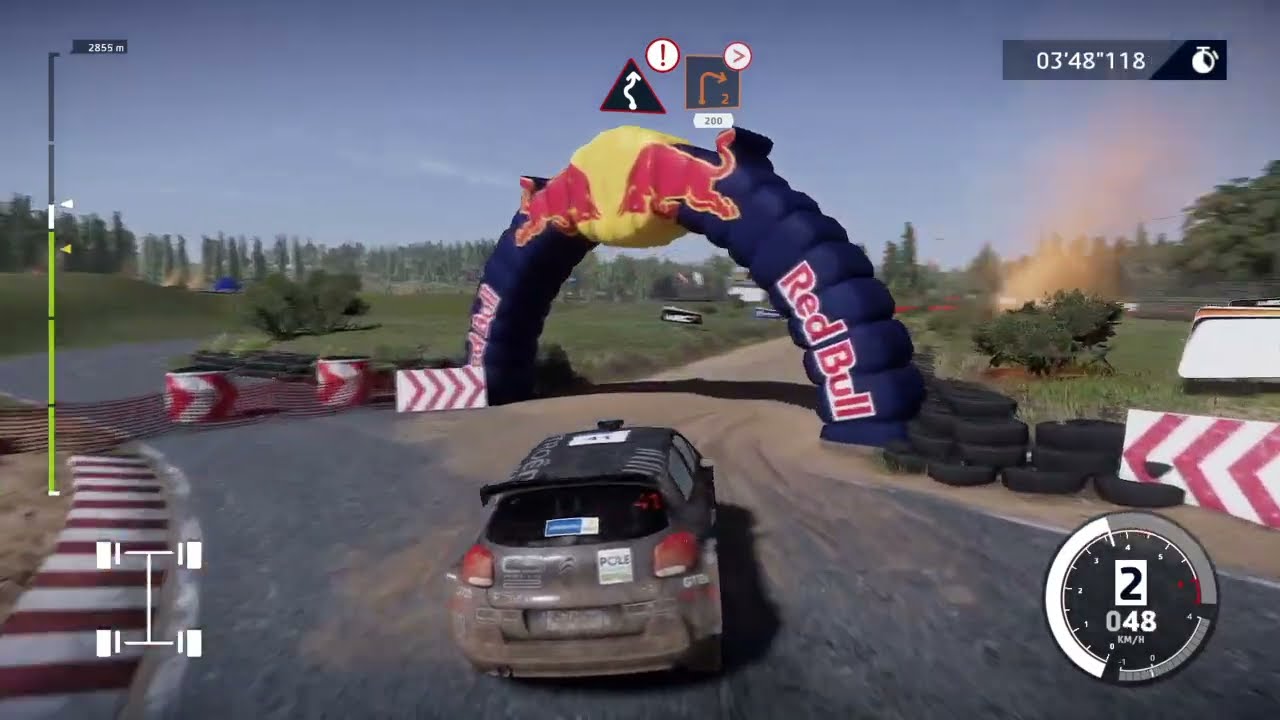 WRC 10  Gameplay  Citroen c3 rally 2
