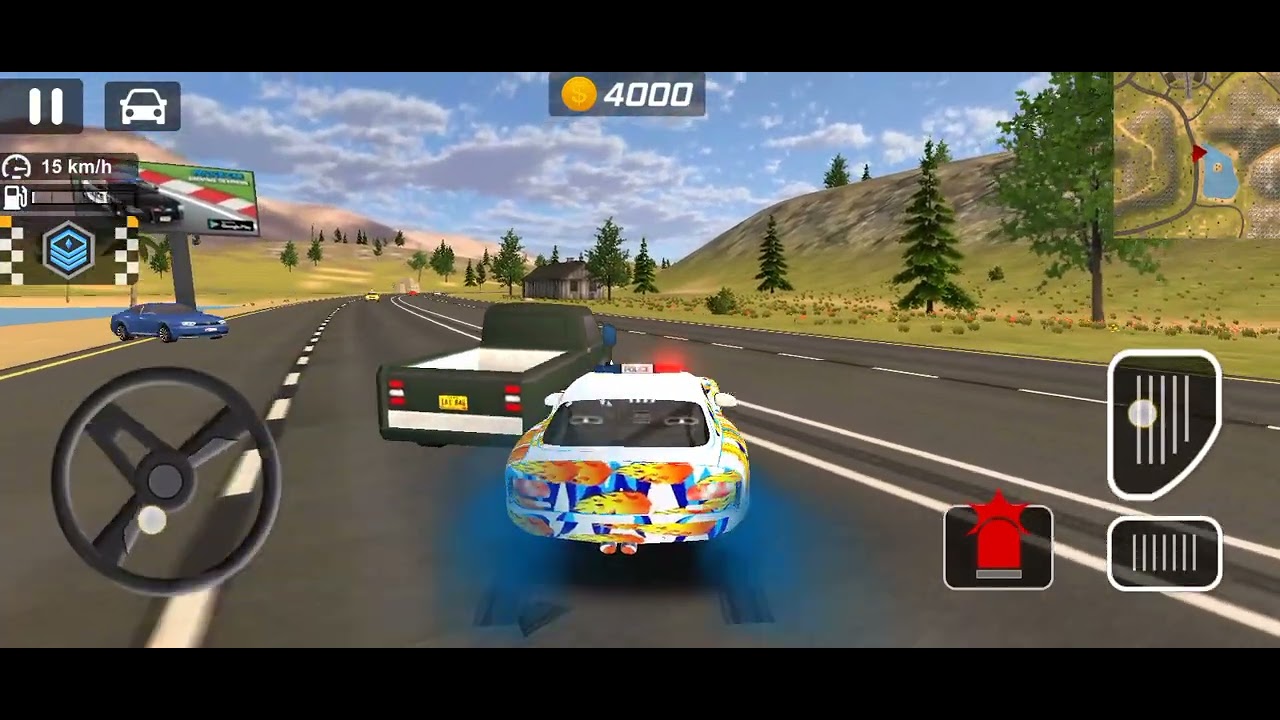 لعبة قيادة سيارة الشرطة - محاكي سيارة الشرطة - لعبة رجل الشرطة - ألعاب قيادة سيارة الشرطة#games #099