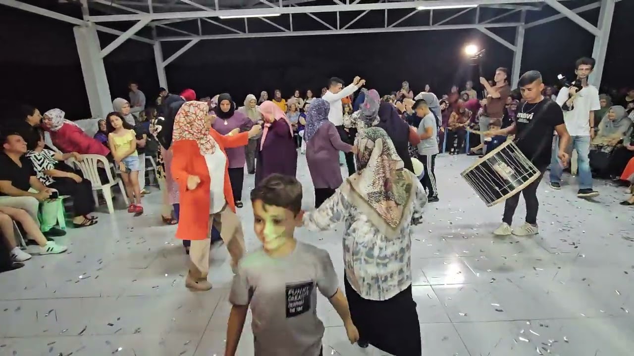 DEMİRCİ'nin HÜDÜK KÖYÜNDE SAİME UFUK KORKMAZ ÇİFTİNİN DÜĞÜN TÖRENİNDEN GÖRÜNTÜLER 14-07-2024