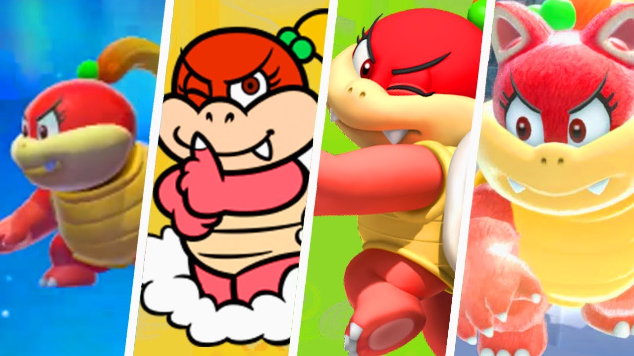 Evolution of Pom Pom in Super Mario Games (2011 - 2021)