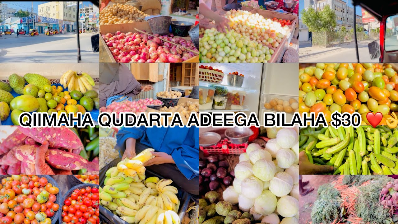 QIIMAHA QUDARTA 🫢 ADEEGA BILAHA $30🤑 💵 MAXEY GOYSAA SUUQA BAKARAHA MOGDISHU 🇸🇴