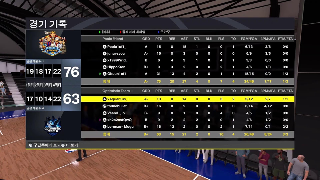 NBA2K26 KPL 2nd Poole friend vs OTT