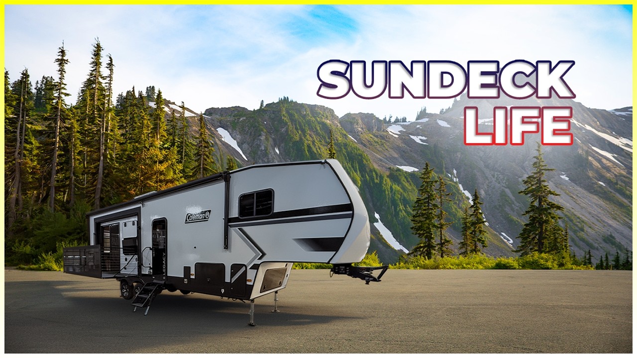Бюджетный прицеп-дача с патио?! Coleman Legacy 2800SUNDECK 2026 года | Обзор автодома