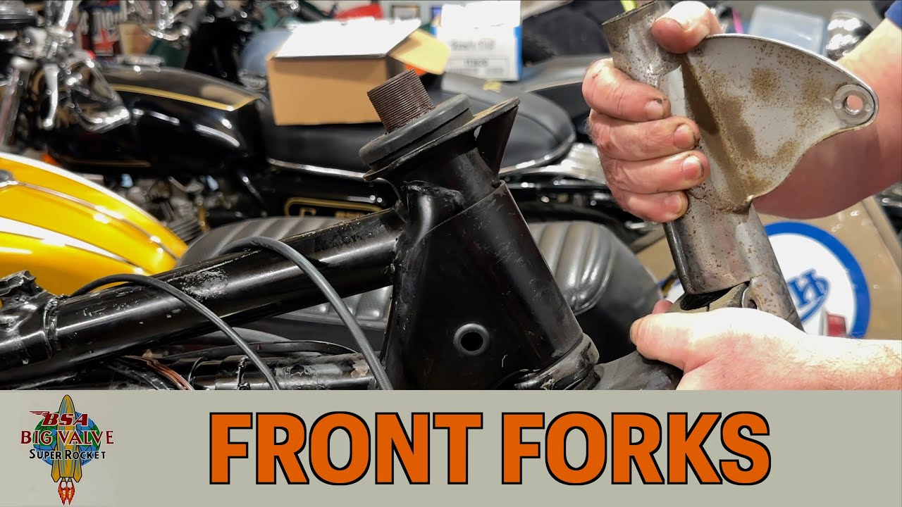 1962 BSA A10 Super Rocket (Part 10) - Front Forks - Part 1