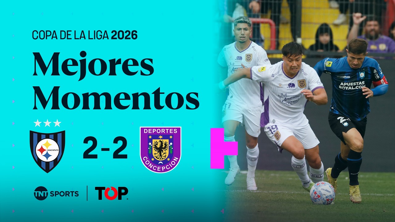 Compacto TOP | 🔵⚫ Huachipato 2 - 2 🟣⚪ Deportes Concepci&oacute;n | Copa de la Liga 2026 - Fecha 1