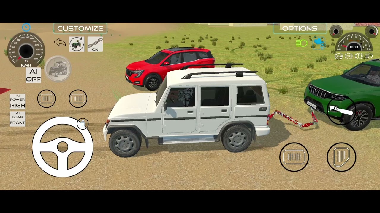 Tractor simulator 3d game 🎯🎮🚜🚘#tractor #viralindia 