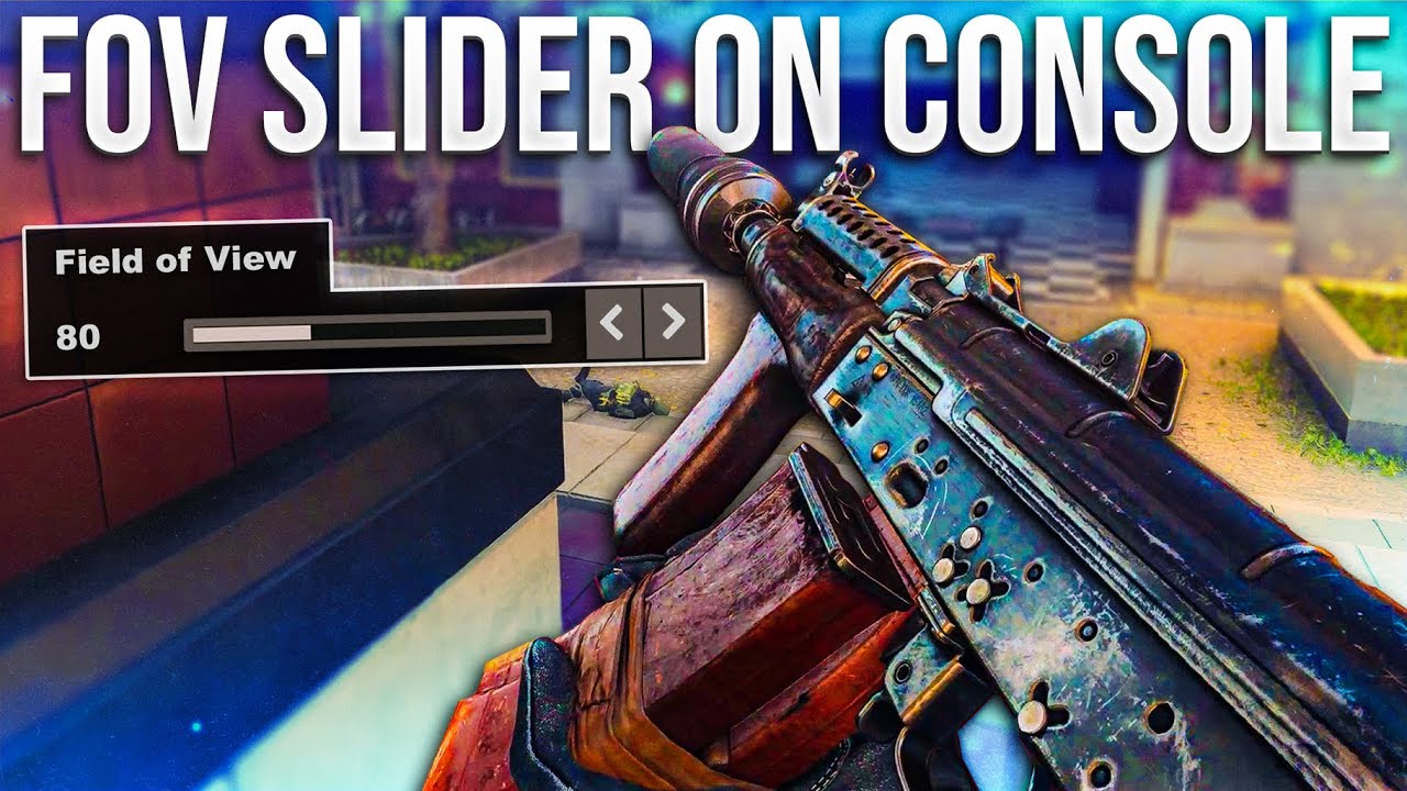 FoV Slider for CONSOLES in Black Ops Cold War!