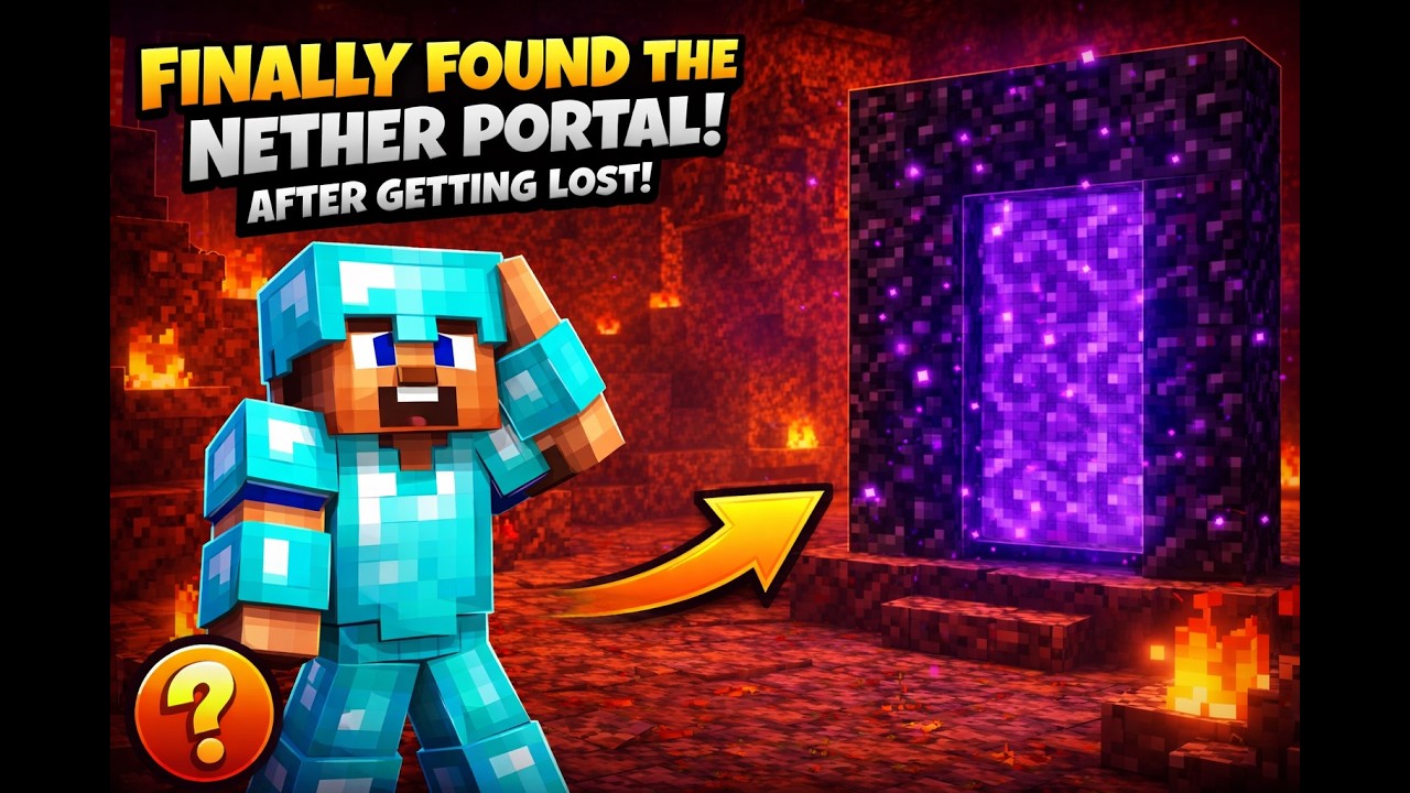 Minecraft ep 3. I GOT OUT OF THE NETHER! (:  And got some exploration done.