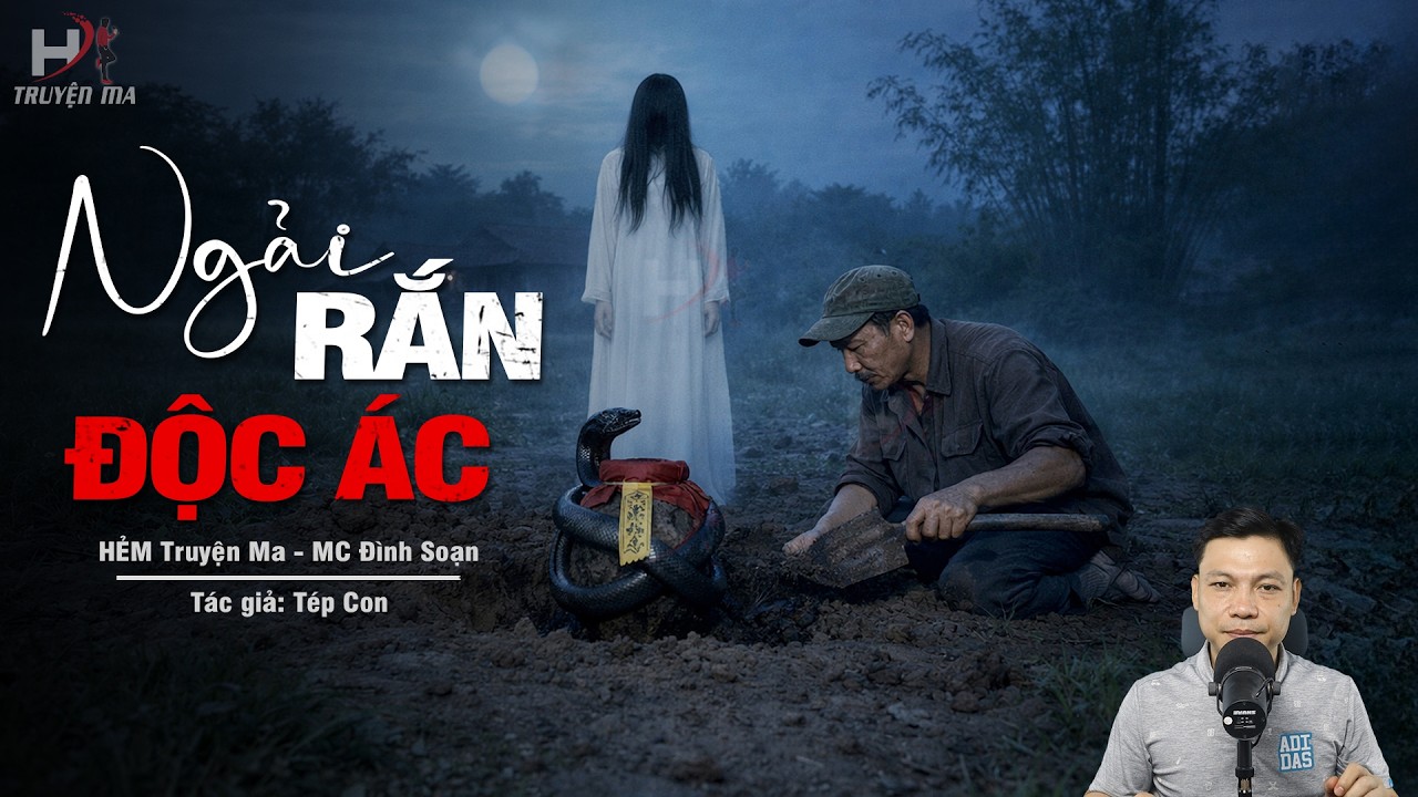 Đọc Truyện Ma: NGẢI RẮN ĐỘC &Aacute;C &ndash; Trả Nghiệp Đ&agrave;o Mộ Trộm Ngải Thầy C&uacute;ng MC Đ&igrave;nh Soạn Kể