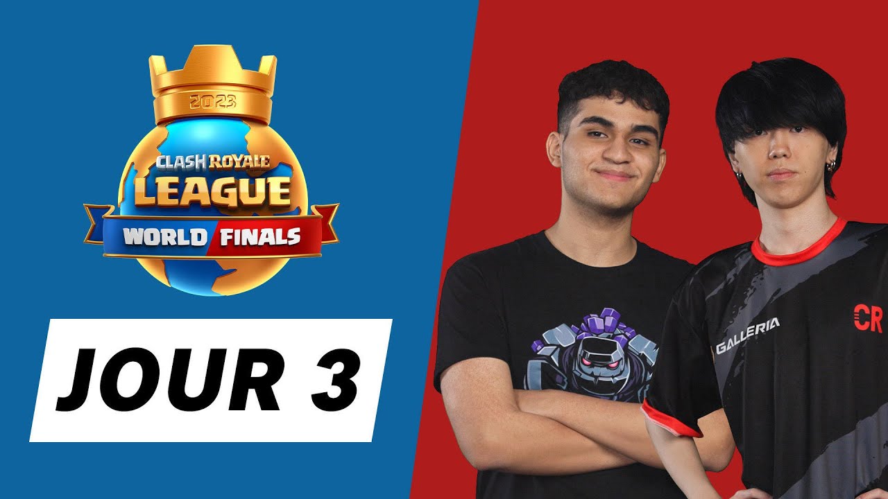 GRANDE FINALE MONDIALE de la Clash Royale League 2023 - Jour 3 (Français)