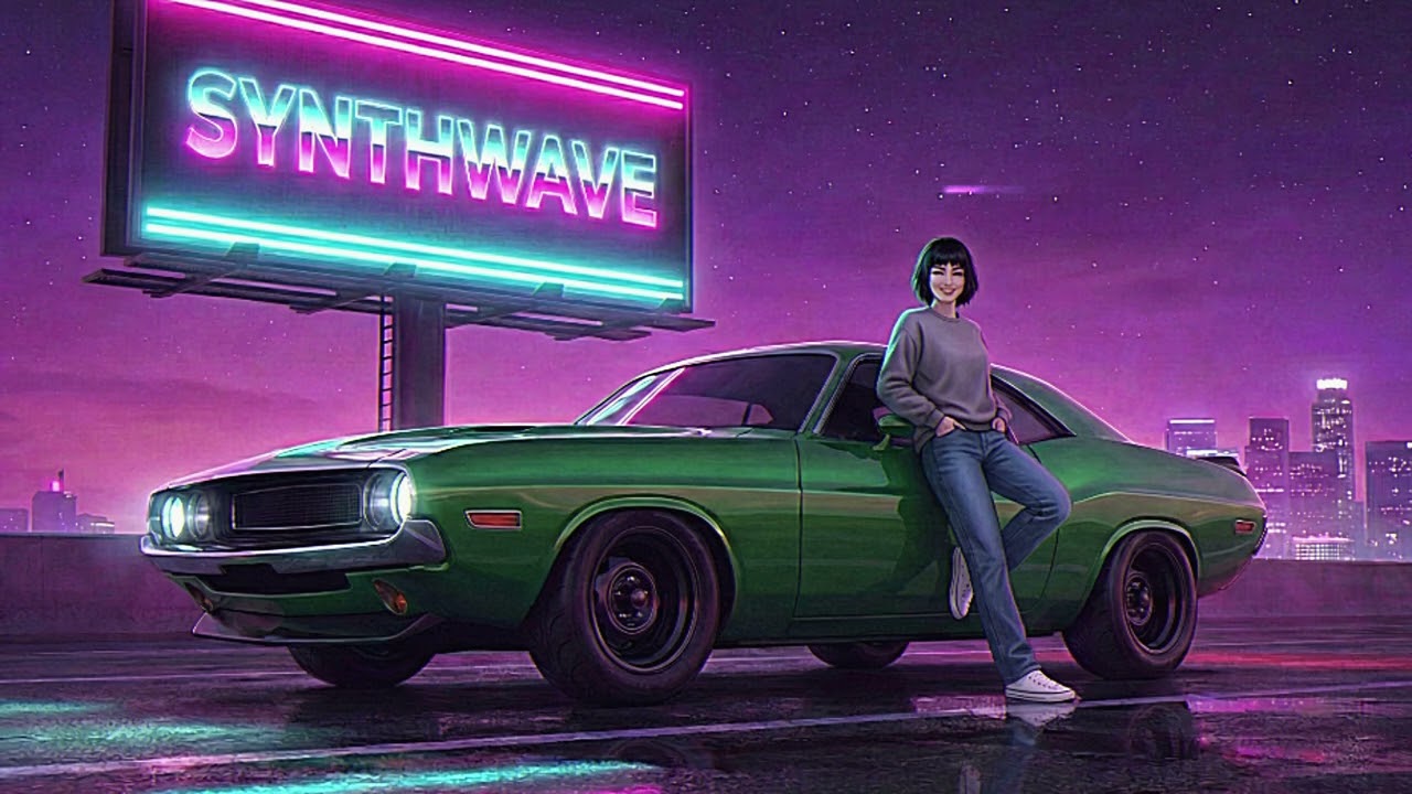 Synthwawe Night Drive | Chill Synthwawe  Lofi 1 Hour