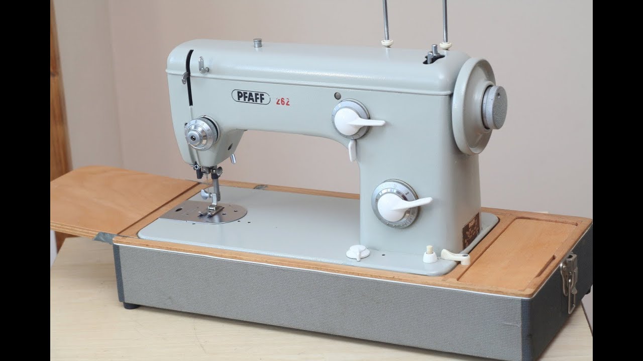 Pfaff 262 Nähmaschine Sewing machine Швейная машина test