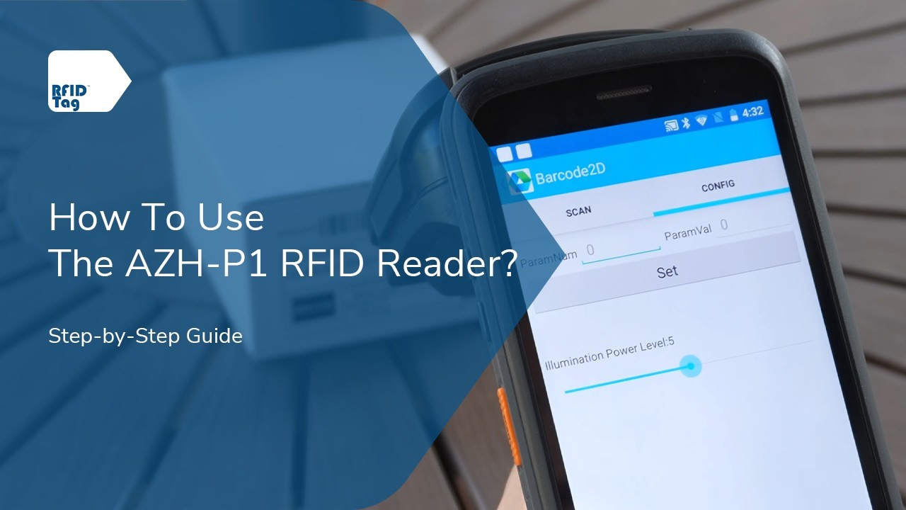 How To Use The AZ-C72 RFID Handheld Reader? Step-by-Step Guide