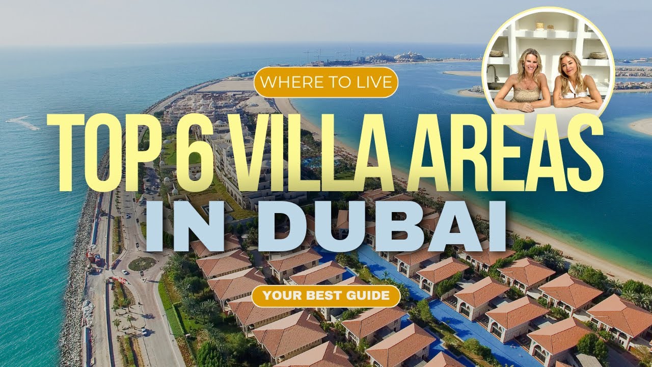 TOP 6 VILLA AREAS IN DUBAI 2025 (Rental prices in description) #dubai