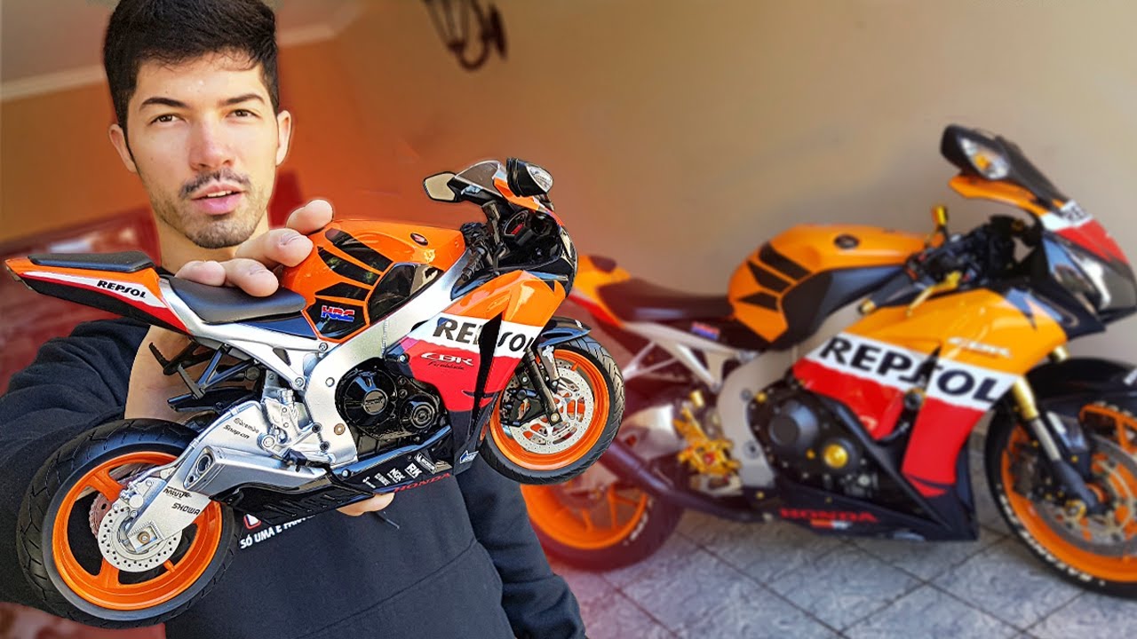COMPREI UMA RÉPLICA 1/6 DA MINHA CBR1000RR