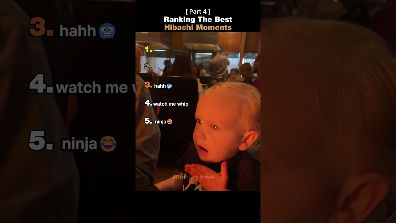 Ranking The Best Hibachi Moments (part 4)