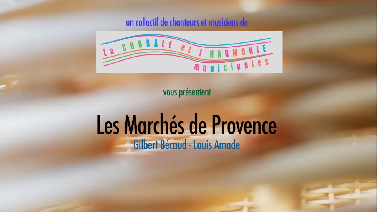 Les march&eacute;s de Provence #CultureChezNous