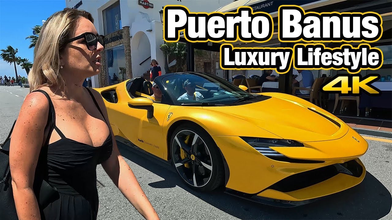 Puerto Banus, Fashion, Luxury, Lifestyle. Marbella Costa del Sol Spain April 2024 Part-04