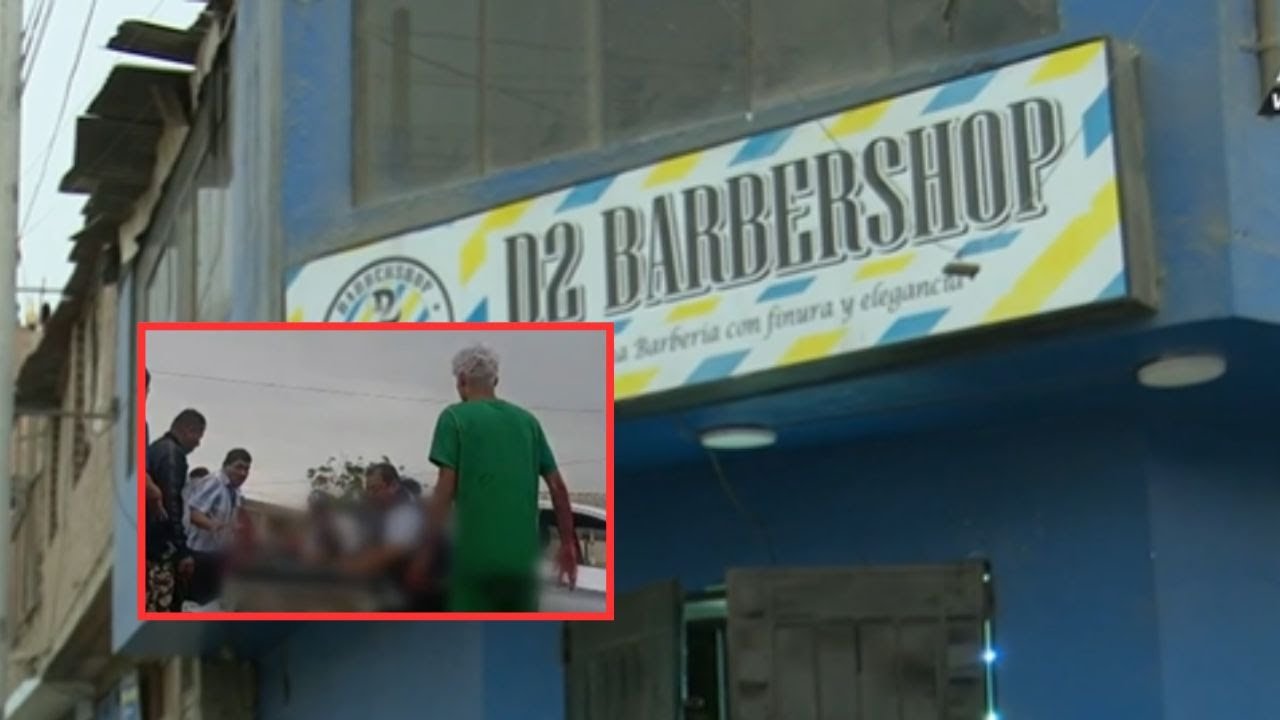 Comas bajo fuego: Sicarios matan a barbero y hieren a cliente en su local