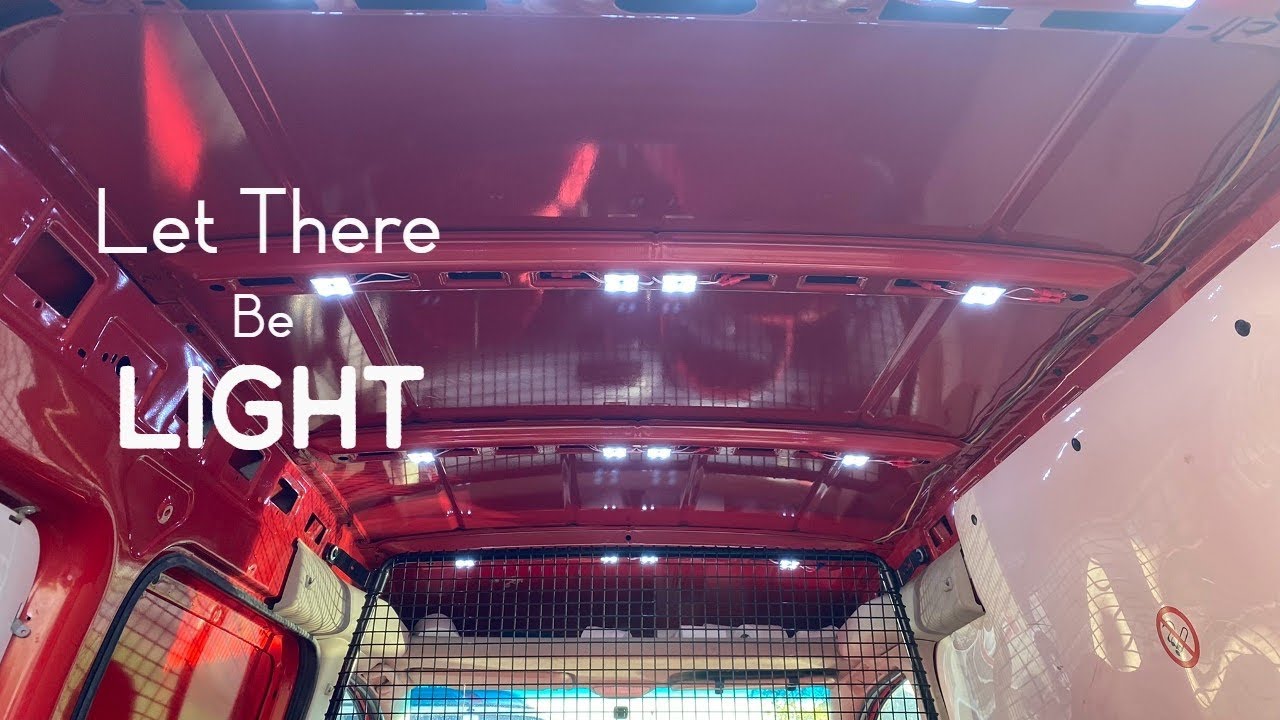 Van interior light upgrade