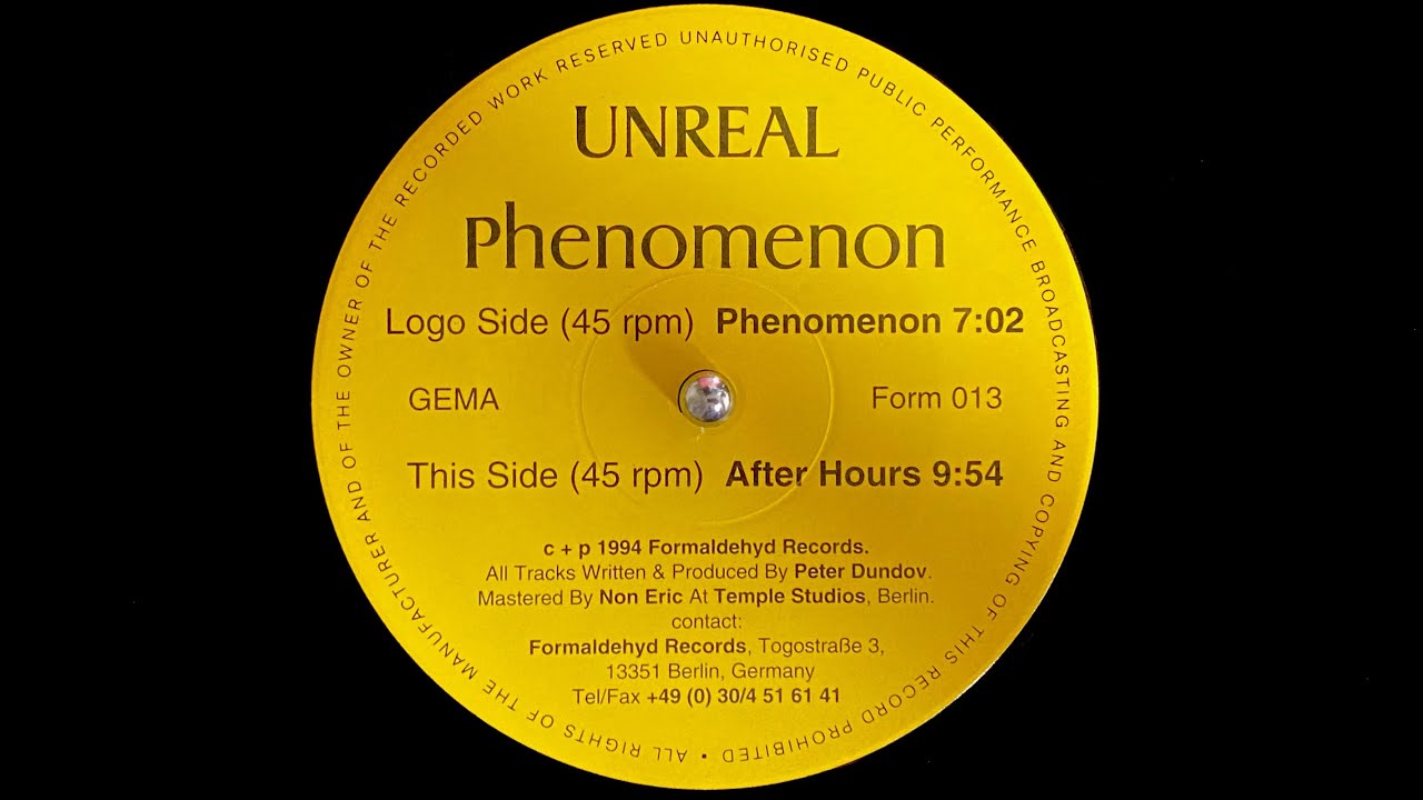 Unreal - After Hours (1994)