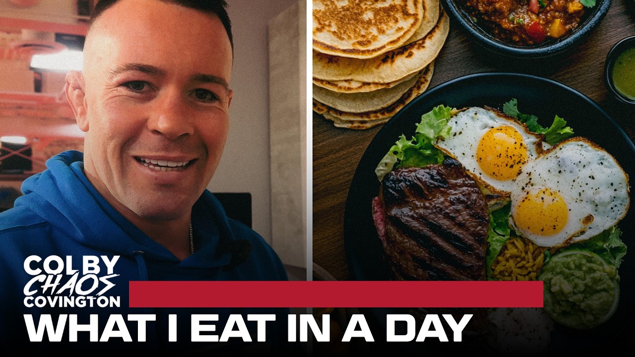 What I Eat In A Day As a UFC FIGHTER