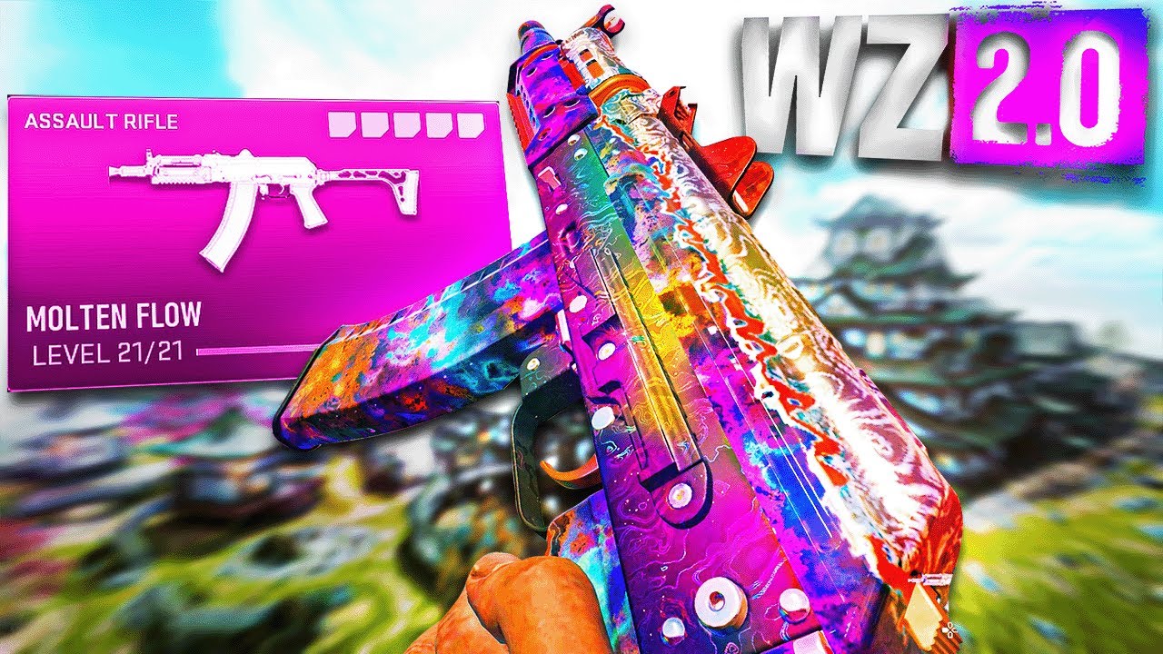 the *NEW* DAMASCUS AK74U on ASHIKA ISLAND! (Ashika Island Warzone)