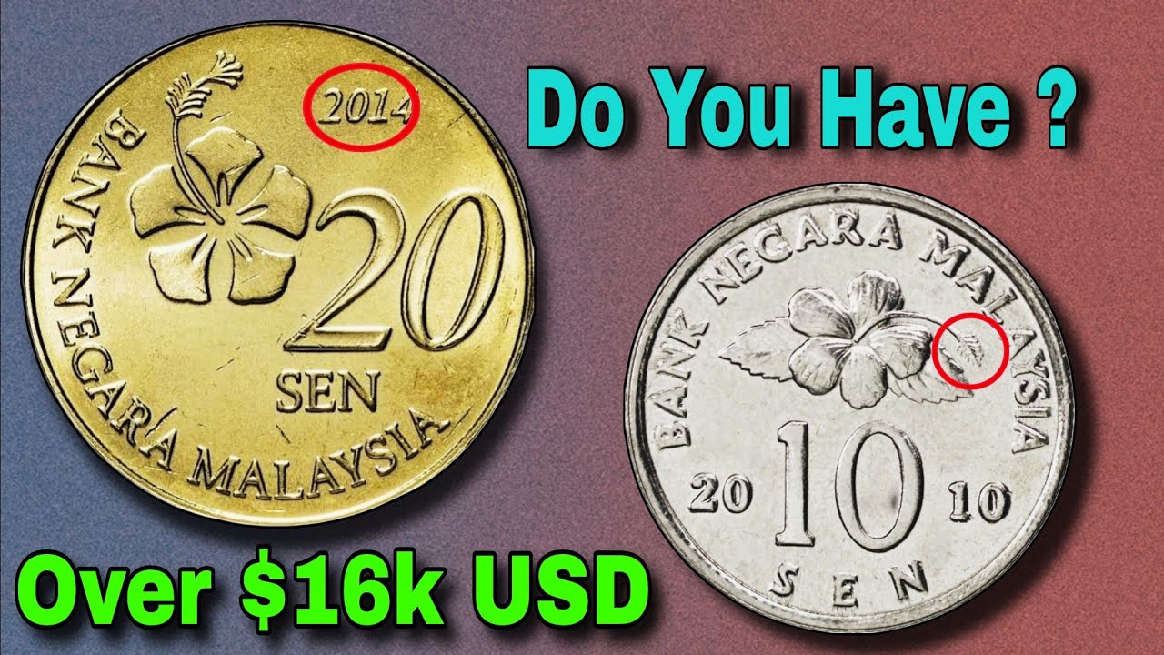 Exploring Malaysian 4 Rare Coins, Bicentennial Old Coins Worth Million's
