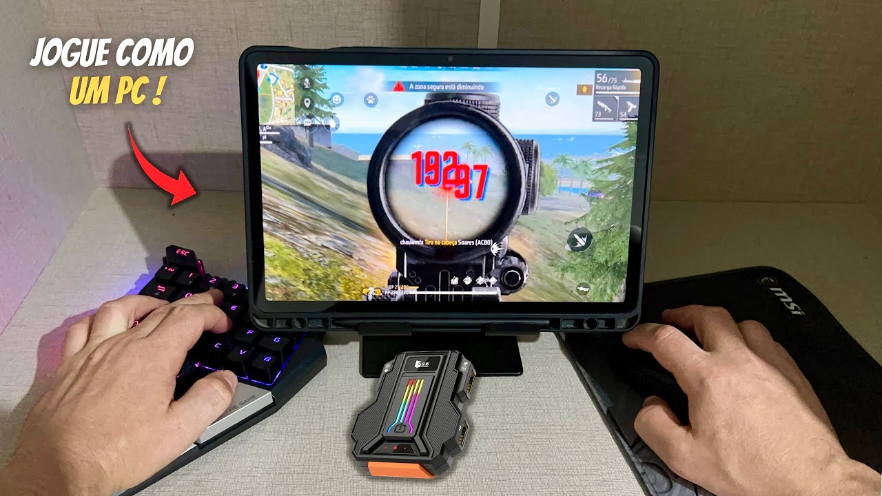 MAGIC SCORPION OU HUNTER PRO QUAL MELHOR MOBILADOR DA ATUALIDADE ! Teclado e mouse no celular