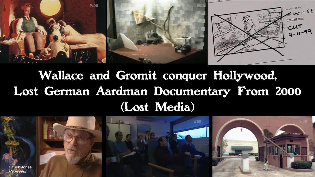 Wallace & Gromit conquer Hollywood, Lost German Aardman Documentary From 2000 (Lost Media)