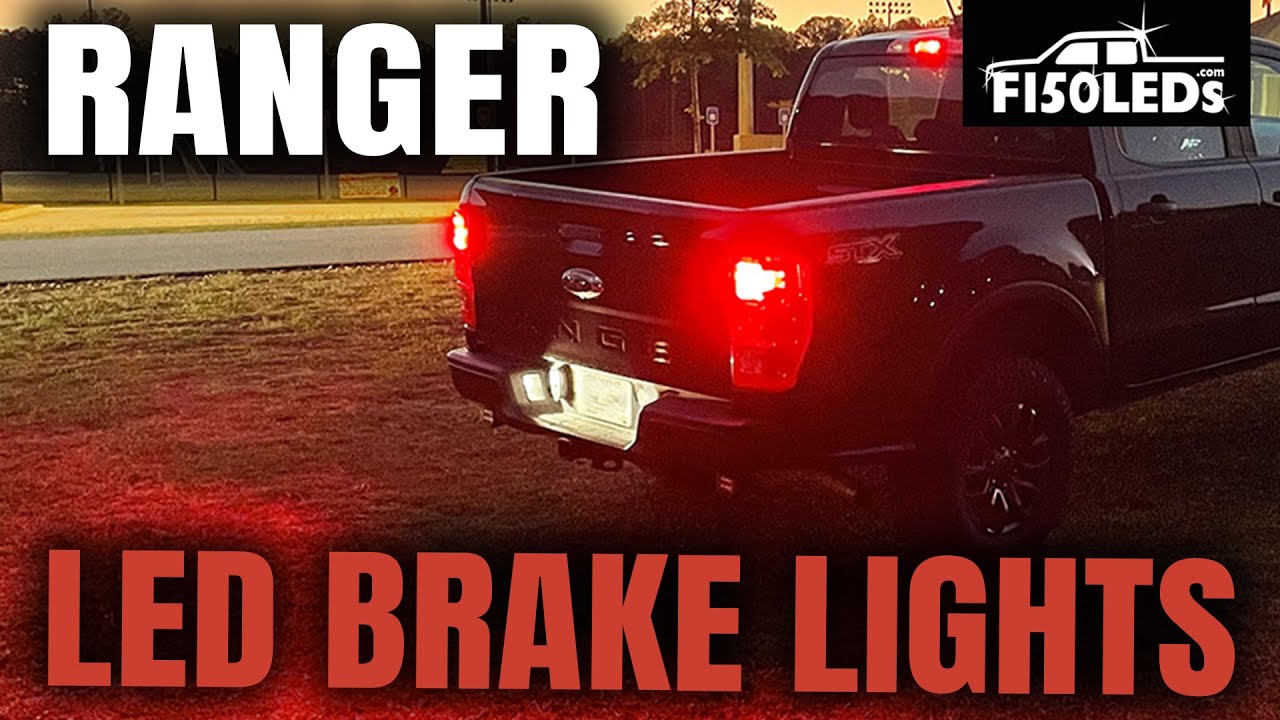 2019-2022 FORD RANGER LED BRAKE LIGHTS INSTALLATION (From F150LEDs.com)