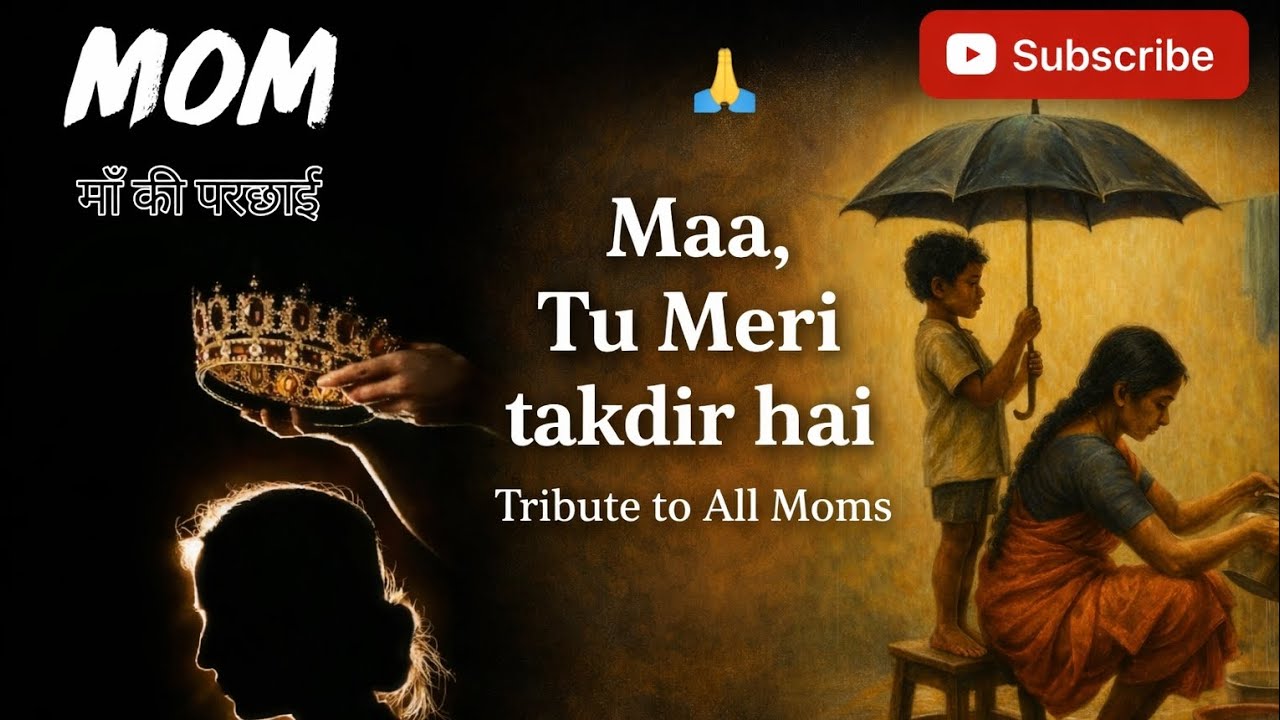 Maa, Tu Meri Takdir hai। (@MomDad754p )। Mother's beautiful Hindi #song 