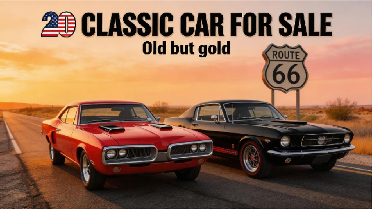 20 Classic Cars For Sale | Mustangs, Chevelle, Super Bee & More #classic #automobile #classiccars