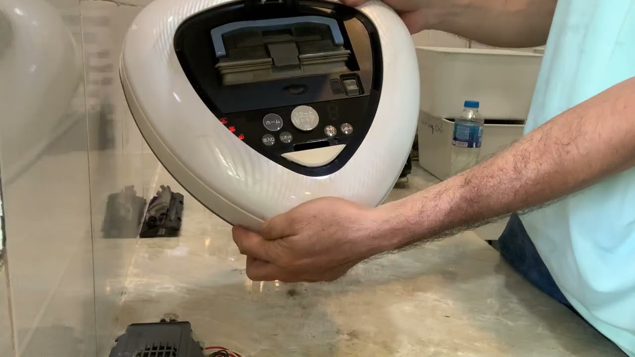 Cách tháo máy Robot hút bụi Panasonic và báo giá linh kiện.