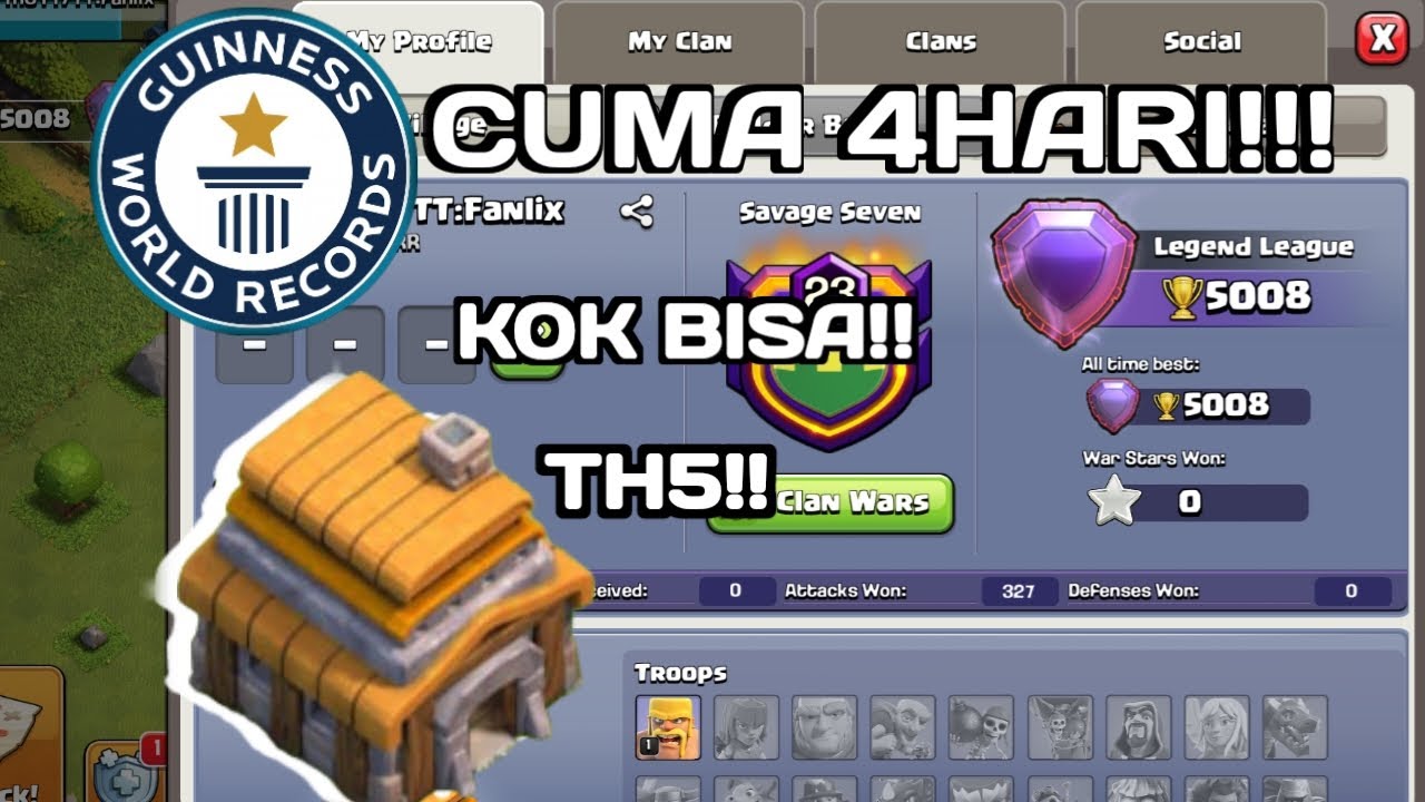 SPEEDRUN TH5!! PUSH FROM BRONZE TO LEGEND!! ONLY 4 DAYS!!