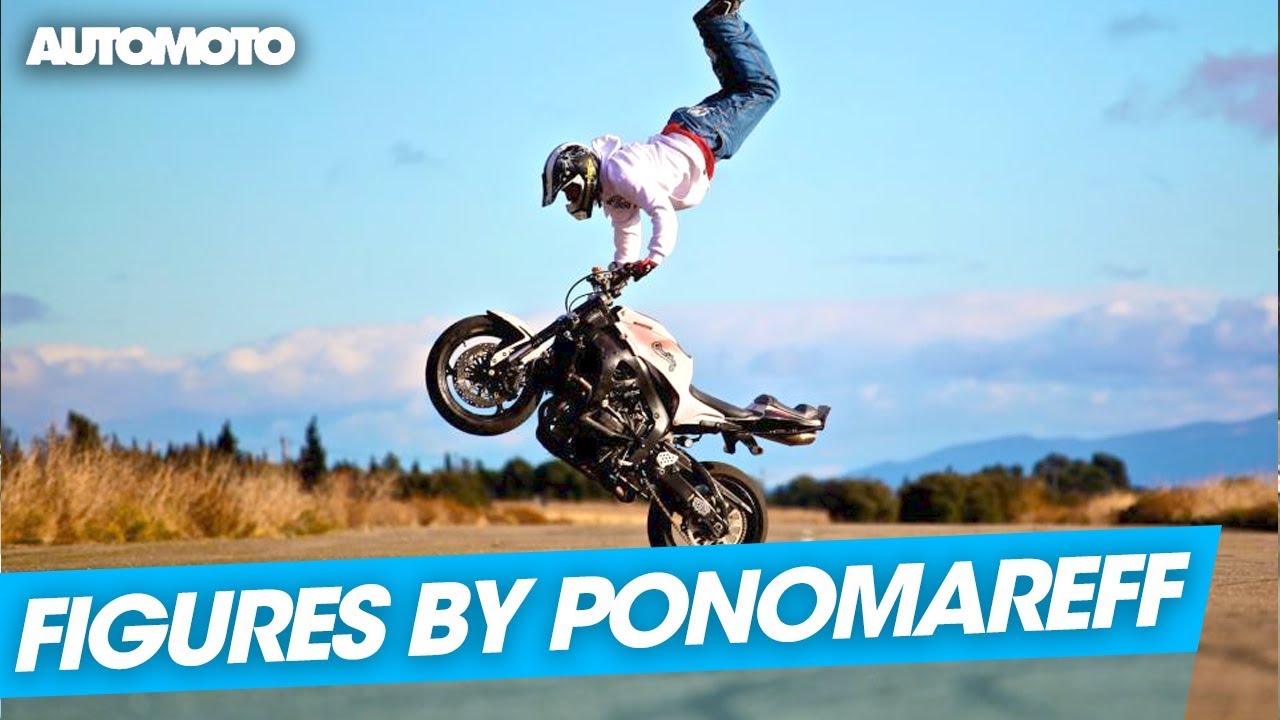 Incroyables figures de voltige à moto avec Jorian Ponomareff