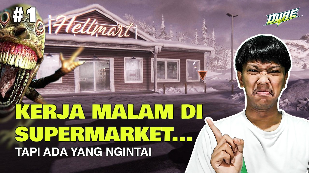 Awalnya Jaga Toko Biasa… Endingnya Bikin Panik! | HELLMART PART 1