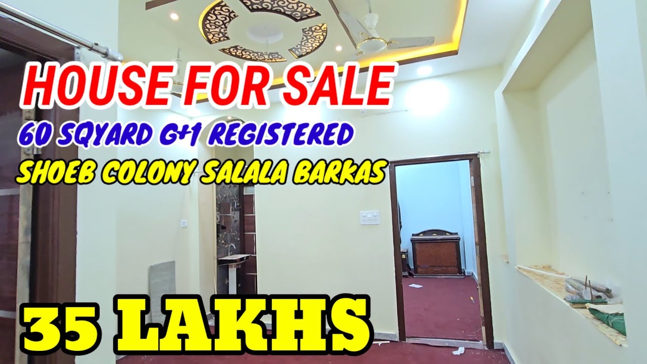 CHANCE PROPERTY FOR SALE IN HYDERABAD  SALALA BARKAS SHOEB COLONY