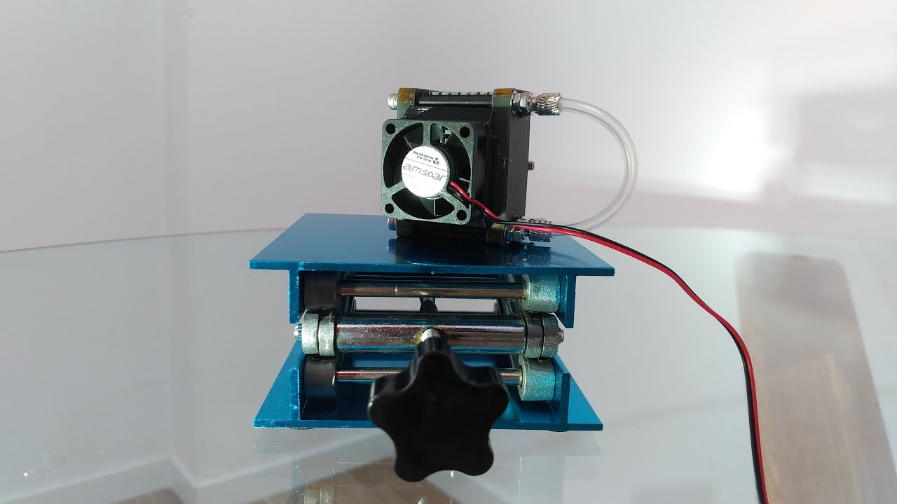 Building a mini fuel cell test bench (PEMFC), 