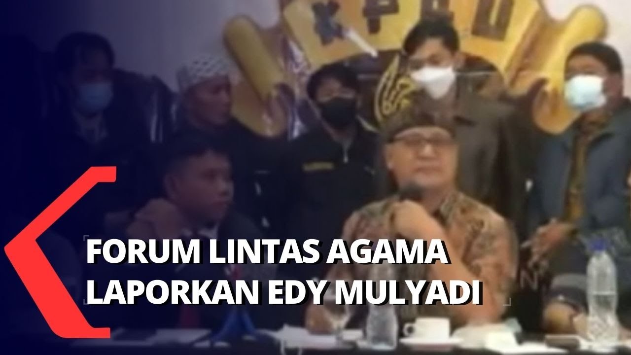 Edy Mulyadi Dilaporkan Terkait Sara Oleh Forum Pemuda Lintas Agama Kalimantan Timur