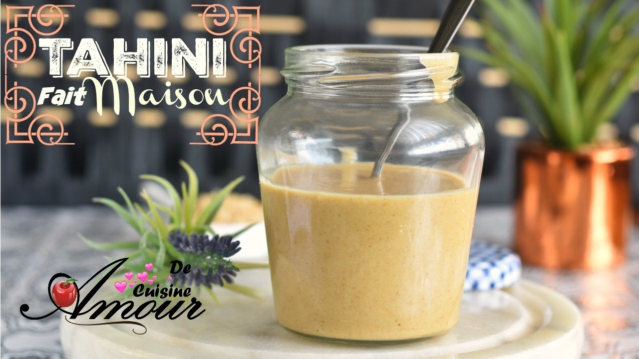 tahini fait maison, recette facile et réussie à 100 %