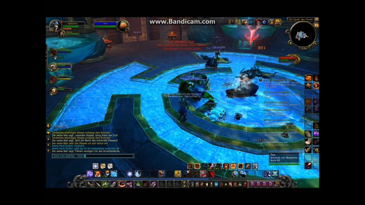 World of Warcraft - Doungen Boss ( Der Weise Mari )